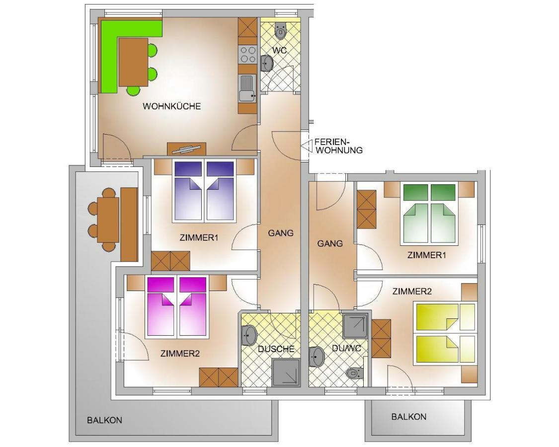 Schweinberger Sixtus Apartment Aschau Im Zillertal Exterior photo